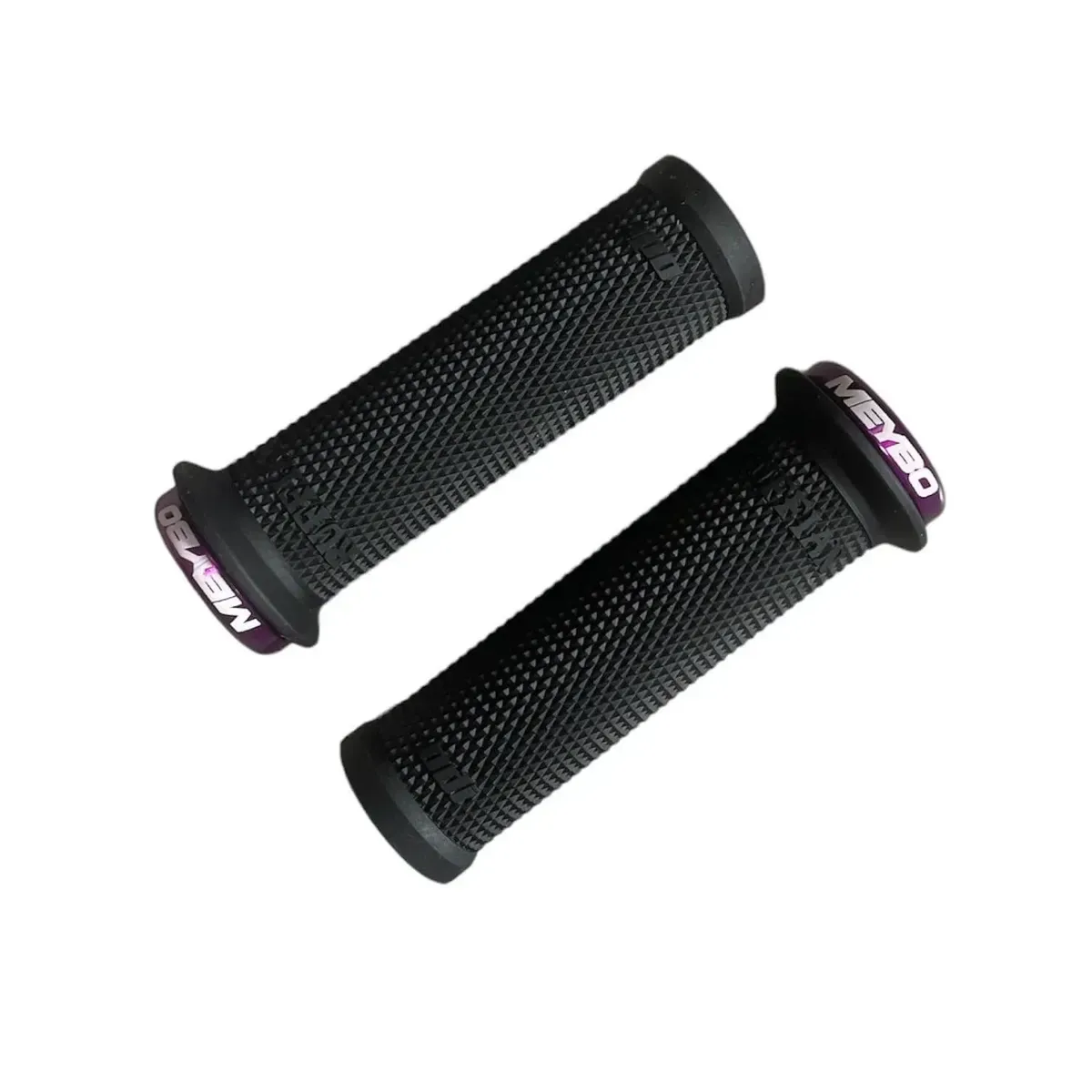 ODI Mini Ruffian Meybo V2.1 Lock-On Grips Black/Purple Clamp